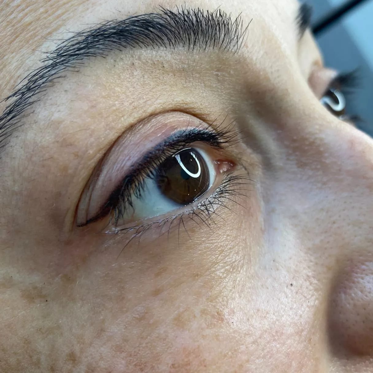 Kalıcı Eyeliner & Dipliner sonucu, İzmir Bornova'daki stüdyodan